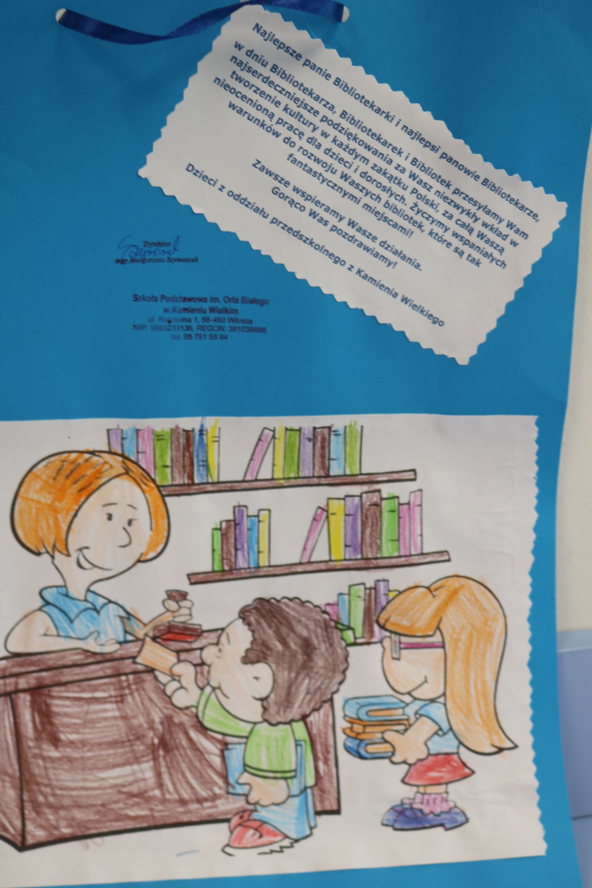 życzenia na Dzień Bibliotekarza
