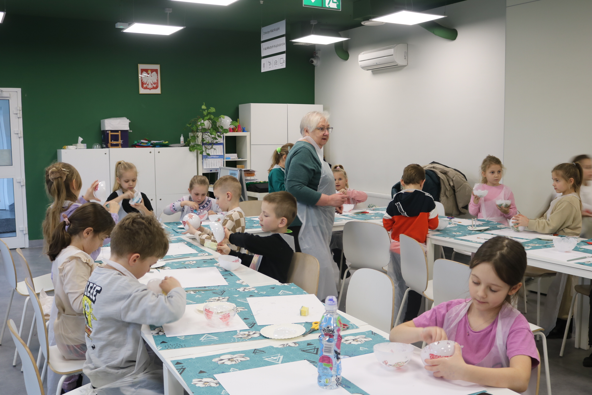 Lekcja biblioteczna z udziałem klasy Ia i Ib z SP3 - 12.12.2023