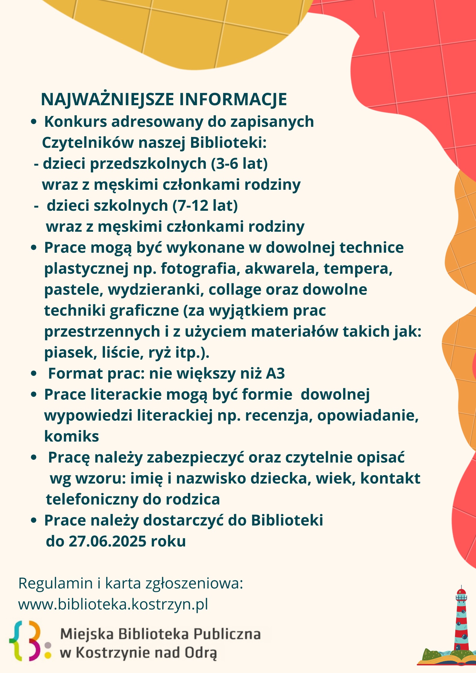 Plakat informacyjny - ogólny