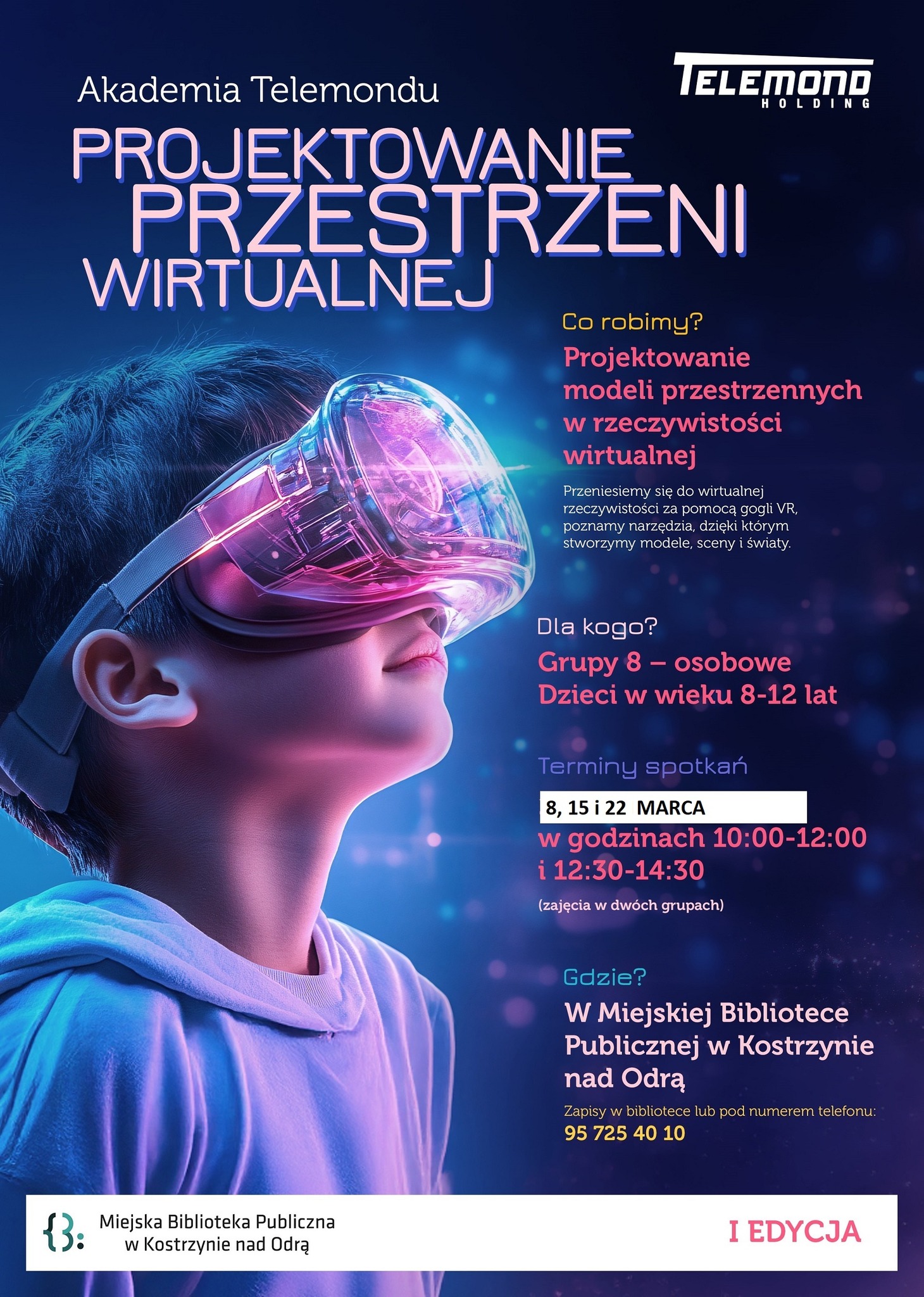 Akademia Telemondu - Zajęcia 8,15 i 22 Marzec 2025