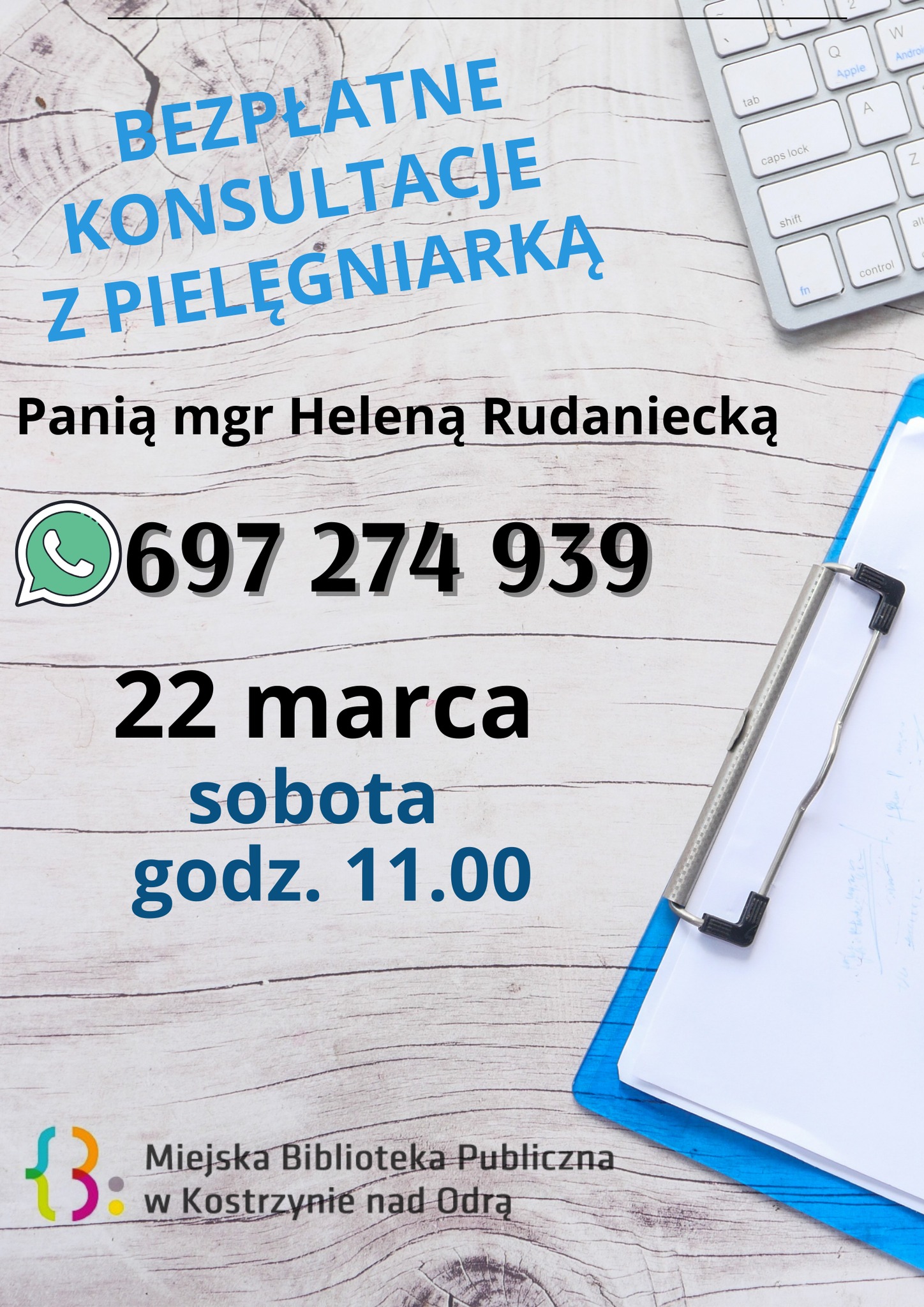 Konsulatacje telefoniczne z pilęgniarką Heleną Rudaniecką